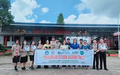 Kegiatan Sosialisasi Program Studi Agribisnis